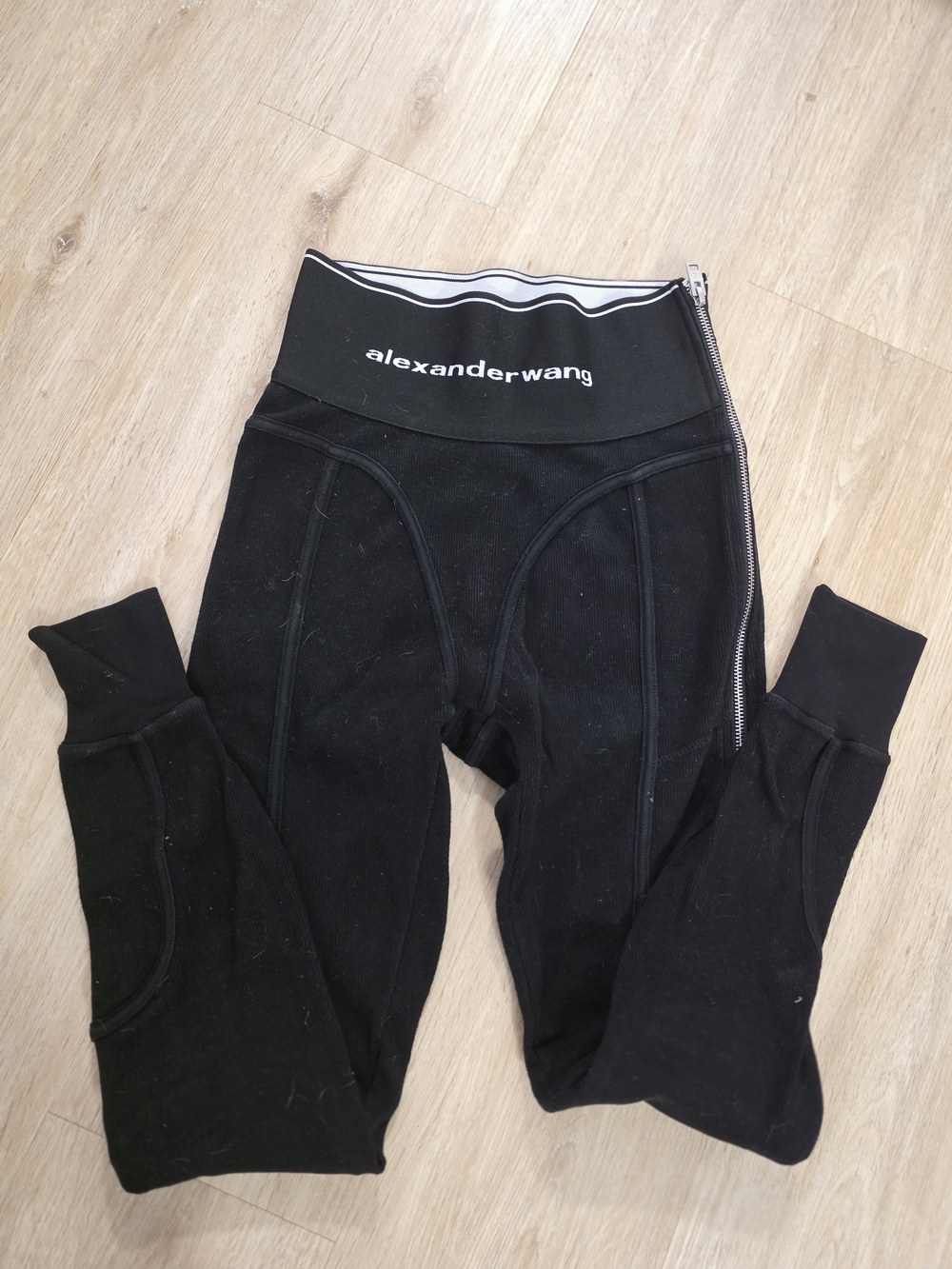 Alexander Wang High Waist Logo Leggings